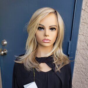 DREW Wig by Jon Renau, Shaded Praline, Lace Front, Mono Top, Heat Friendly, NEW